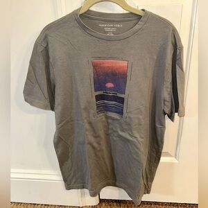 Gray Supersoft American Eagle Shirt
